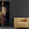 Moderní obraz na zeď – Zebra, 75 x 150 cm