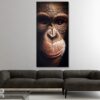 Moderní obraz na zeď – Monkey, 75 x 150 cm